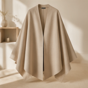 Celeste Wool Cape