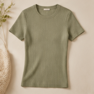 Juniper Ribbed Tee