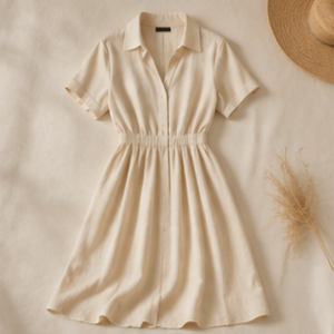 Maris Linen Day Dress